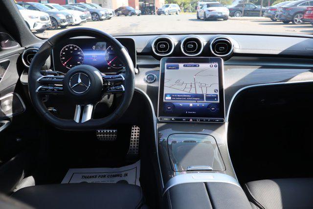 used 2024 Mercedes-Benz C-Class car, priced at $38,995