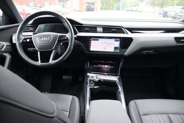 used 2024 Audi Q8 e-tron car, priced at $49,500