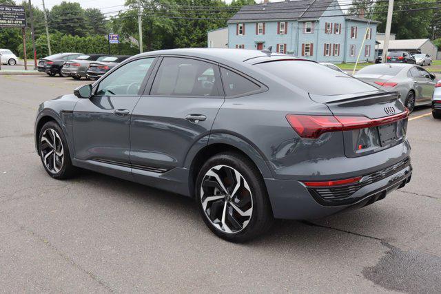 used 2024 Audi Q8 e-tron car, priced at $49,500