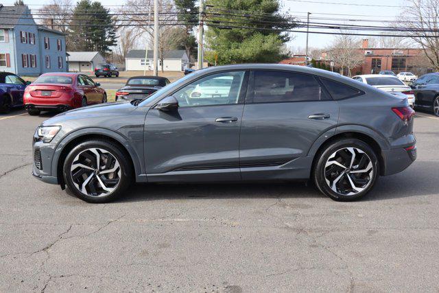 used 2024 Audi Q8 e-tron car, priced at $49,777