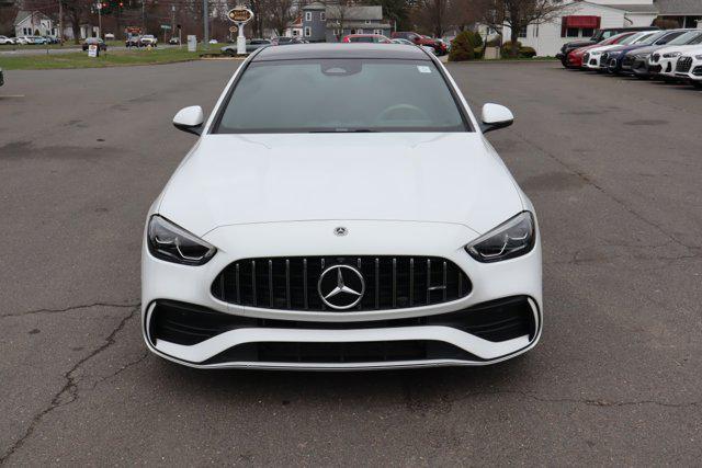 used 2023 Mercedes-Benz AMG C 43 car, priced at $44,995
