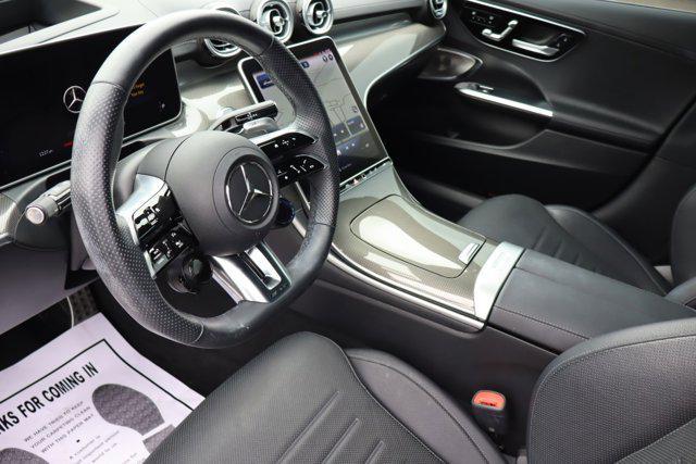 used 2023 Mercedes-Benz AMG C 43 car, priced at $44,995