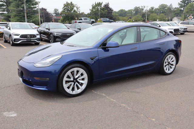 used 2022 Tesla Model 3 car, priced at $28,995