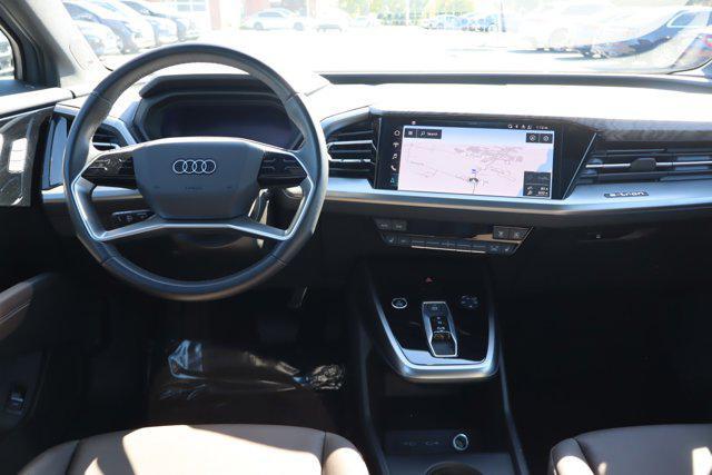 used 2023 Audi Q4 e-tron car, priced at $28,444