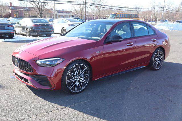 used 2024 Mercedes-Benz AMG C 43 car, priced at $59,360