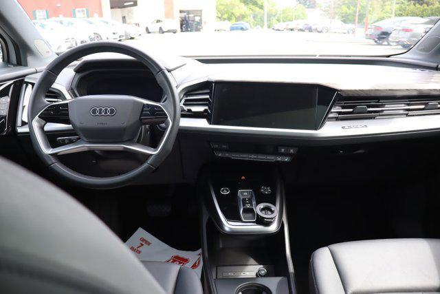 used 2024 Audi Q4 e-tron car, priced at $36,995