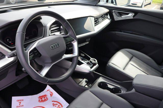 used 2024 Audi Q4 e-tron car, priced at $36,995