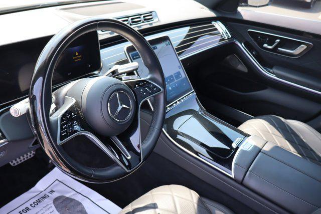 used 2021 Mercedes-Benz S-Class car, priced at $62,995