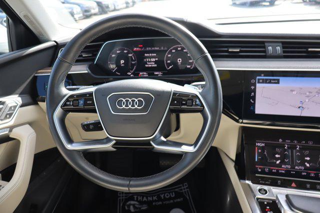 used 2024 Audi Q8 e-tron car, priced at $37,699