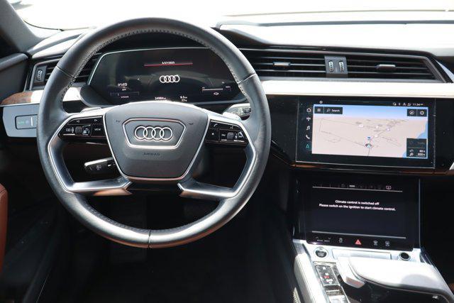 used 2021 Audi e-tron car, priced at $49,995