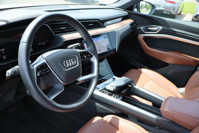 used 2021 Audi e-tron car, priced at $49,995