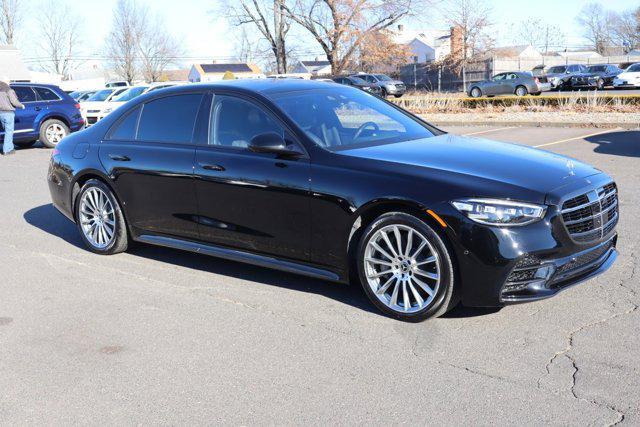 used 2021 Mercedes-Benz S-Class car, priced at $64,995