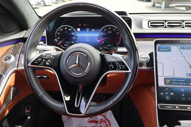 used 2021 Mercedes-Benz S-Class car, priced at $64,995