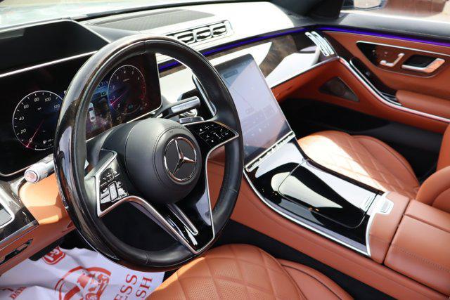 used 2021 Mercedes-Benz S-Class car, priced at $64,995