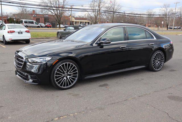 used 2021 Mercedes-Benz S-Class car, priced at $64,995