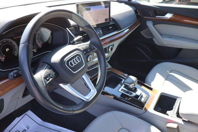 used 2022 Audi Q5 car, priced at $34,740