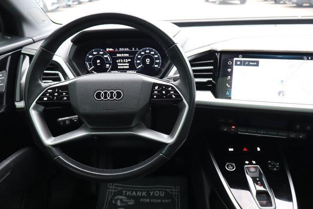 used 2023 Audi Q4 e-tron car, priced at $23,995