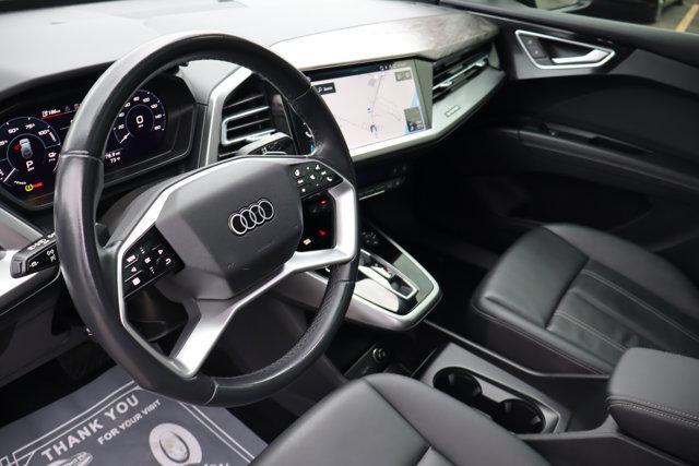 used 2023 Audi Q4 e-tron car, priced at $23,995