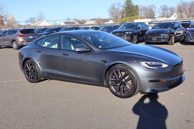 used 2021 Tesla Model S car, priced at $44,995