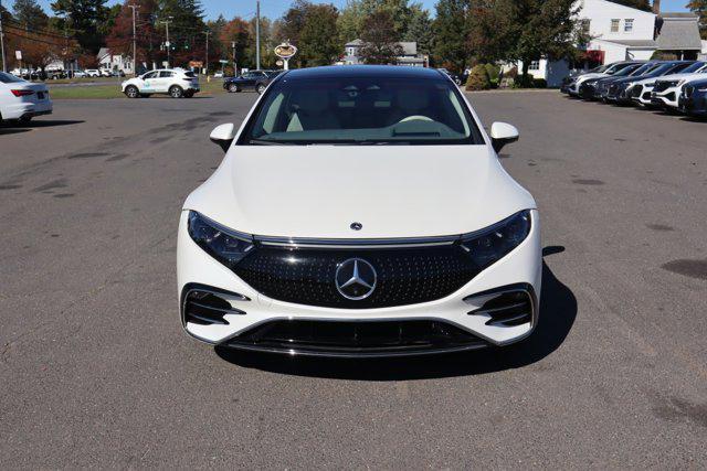 used 2022 Mercedes-Benz EQS 580 car, priced at $52,995