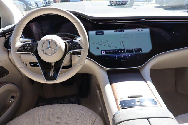 used 2022 Mercedes-Benz EQS 580 car, priced at $52,995
