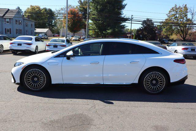 used 2022 Mercedes-Benz EQS 580 car, priced at $52,995