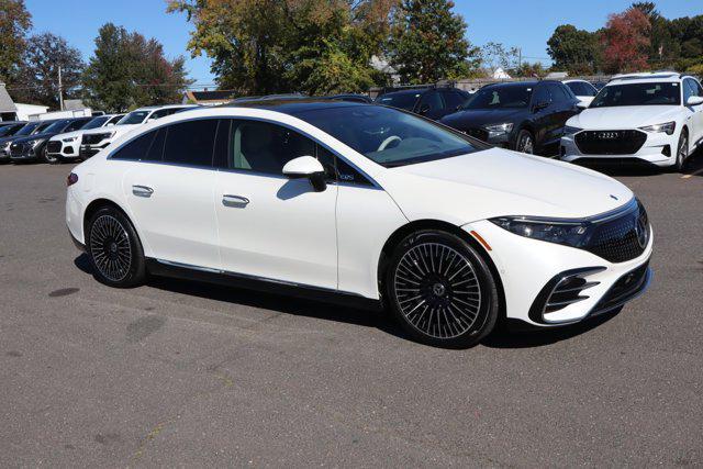 used 2022 Mercedes-Benz EQS 580 car, priced at $52,995