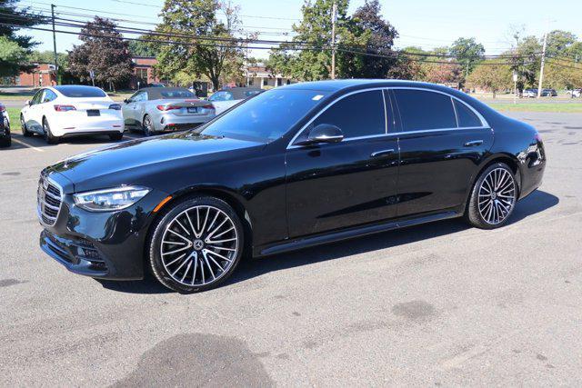 used 2022 Mercedes-Benz S-Class car, priced at $71,995