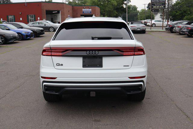 used 2021 Audi Q8 car, priced at $44,995