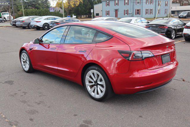 used 2022 Tesla Model 3 car, priced at $31,995