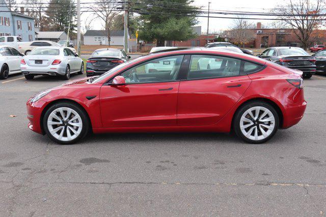 used 2022 Tesla Model 3 car, priced at $31,995