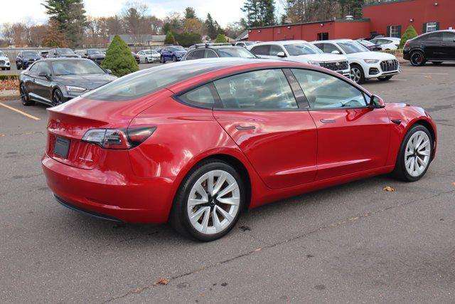 used 2022 Tesla Model 3 car, priced at $31,995