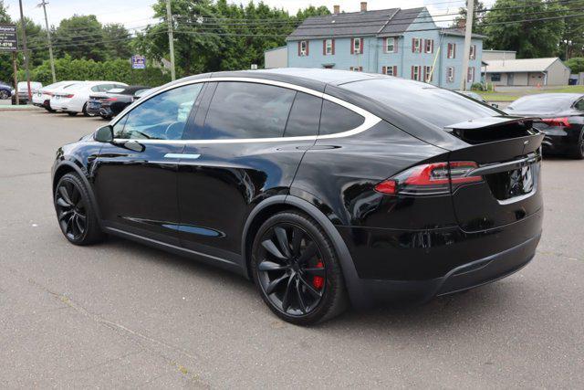 used 2020 Tesla Model X car, priced at $51,500