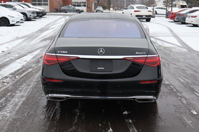 used 2021 Mercedes-Benz S-Class car, priced at $79,995