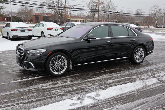 used 2021 Mercedes-Benz S-Class car, priced at $79,995