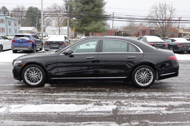 used 2021 Mercedes-Benz S-Class car, priced at $79,995