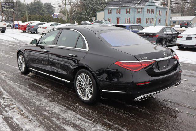 used 2021 Mercedes-Benz S-Class car, priced at $79,995