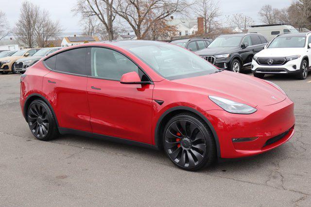 used 2022 Tesla Model Y car, priced at $33,995