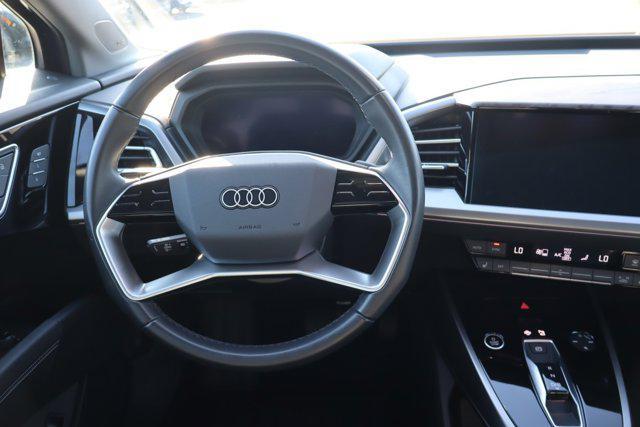 used 2023 Audi Q4 e-tron car, priced at $26,995