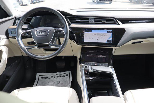 used 2022 Audi e-tron car, priced at $24,995