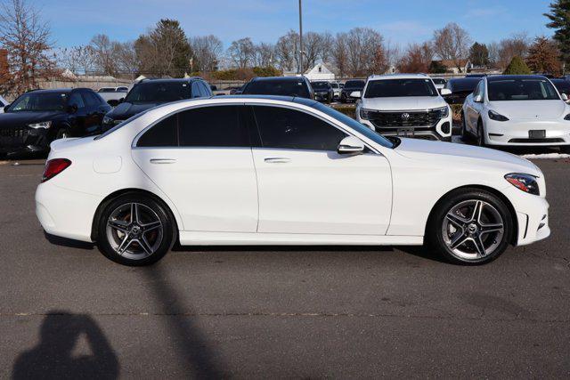 used 2021 Mercedes-Benz C-Class car, priced at $31,500