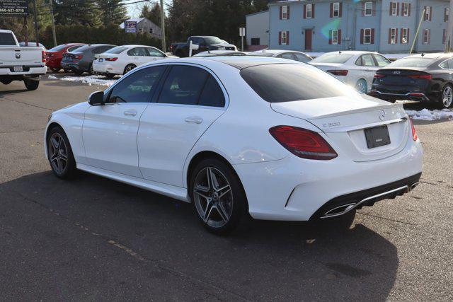 used 2021 Mercedes-Benz C-Class car, priced at $31,500