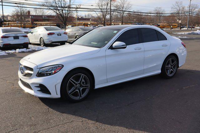 used 2021 Mercedes-Benz C-Class car, priced at $31,500