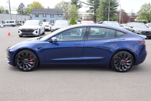 used 2023 Tesla Model 3 car, priced at $31,995