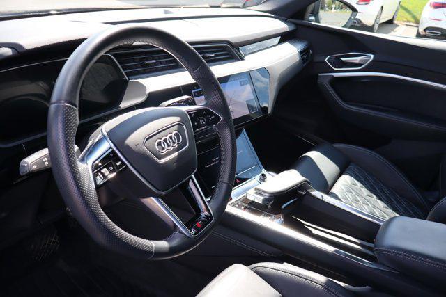 used 2022 Audi e-tron S car, priced at $32,995