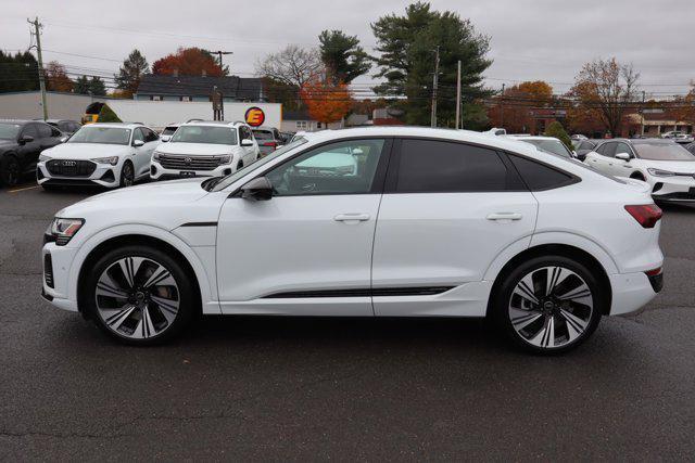 used 2024 Audi Q8 e-tron car, priced at $44,995