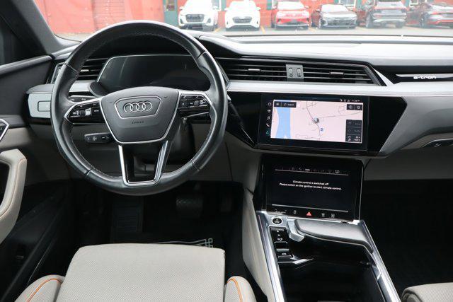 used 2024 Audi Q8 e-tron car, priced at $44,995