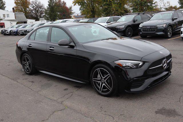 used 2023 Mercedes-Benz C-Class car, priced at $34,995