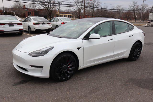 used 2022 Tesla Model 3 car, priced at $31,995