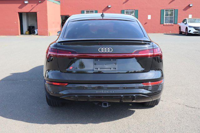 used 2024 Audi Q8 e-tron car, priced at $48,995